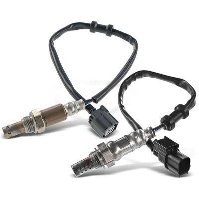 2 Pcs Upstream & Downstream O2 Oxygen Sensor
