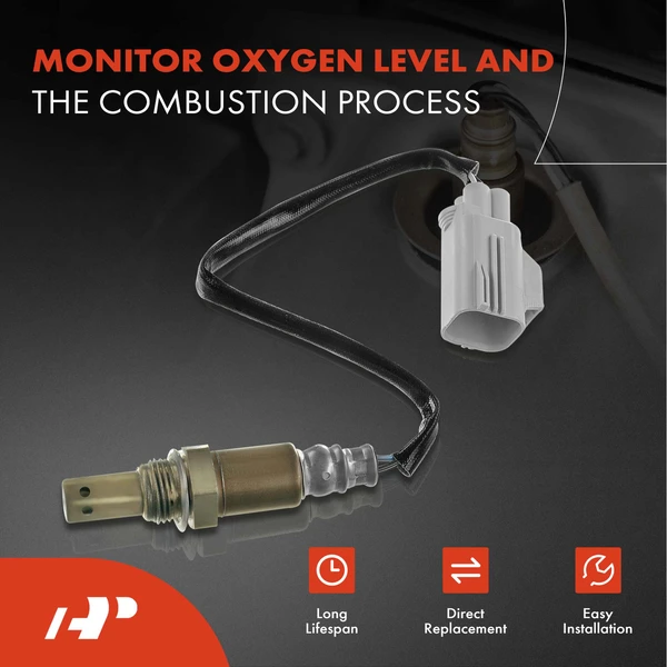 2-Pc Oxygen Sensor Upstream Driver & Passenger 4-Pin A-Premium APOS0933