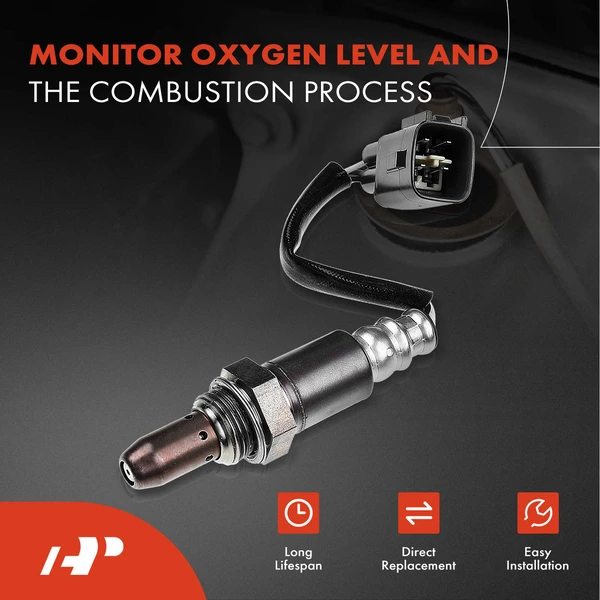 2-Pc Oxygen Sensor Upstream Driver & Passenger 4-Pin A-Premium APOS1042