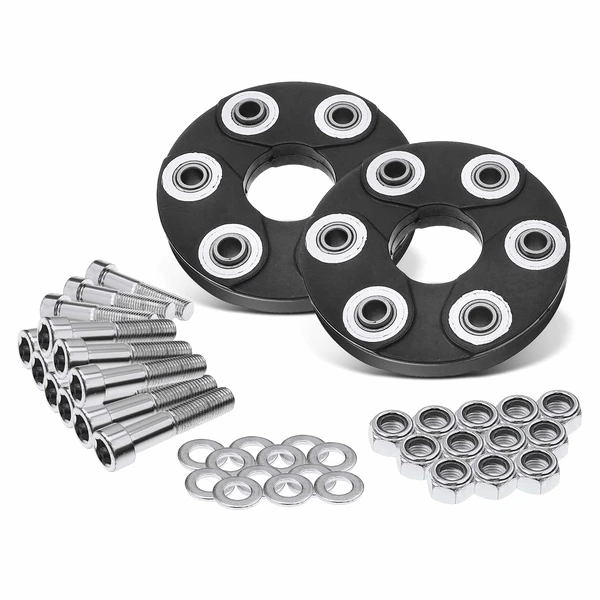 2 Pcs Driveshaft Coupler Flex Joint for Mercedes-Benz W124 R107 300 450