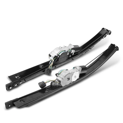 2 Pcs Left & Right Power Sliding Door Track