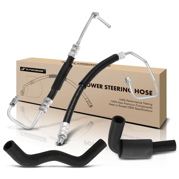 3 Pcs Power Steering Pressure & Reservoir Hose Assembly for Kia Sportage 2001-2002 2.0L