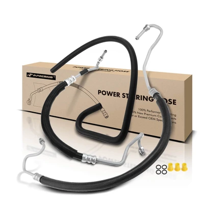 3 Pcs Power Steering Pressure & Return Hose Assembly