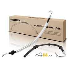 2 Pcs Power Steering Pressure & Return Hose Assembly for 1999-2001 Mercedes-Benz ML430