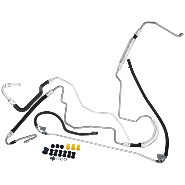 3 Pcs Power Steering Pressure & Return Hose Assembly for Chrysler Town & Country Dodge 2008-2010