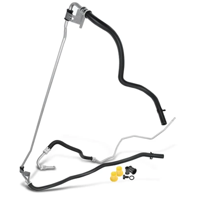 2 Pcs Power Steering Return Hose Assembly