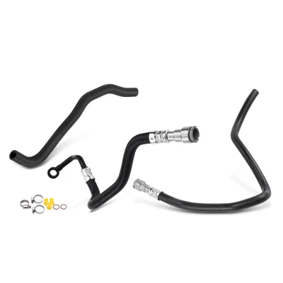 3 Pcs Power Steering Return & Reservoir Hose Assembly