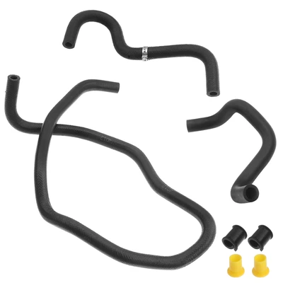 2 Pcs Power Steering Return & Reservoir Hose Assembly