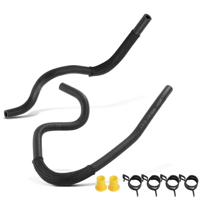 2 Pcs Power Steering Return Hose Assembly
