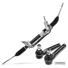 3 Pcs Rack and Pinion & Tie Rod End Kit for 2005-2008 Subaru Forester