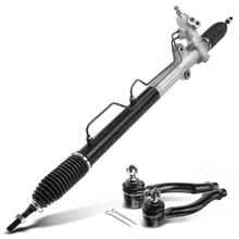 3 Pcs Rack and Pinion & Tie Rod End Kit