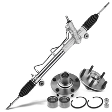 3 Pcs Rack and Pinion & Hub Bearing Kit for 2002-2003 Toyota Camry