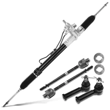 5 Pcs Rack and Pinion & Tie Rod End Kit for 2007-2011 Honda CR-V