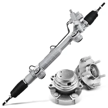 3 Pcs Rack and Pinion & Hub Bearing Kit
