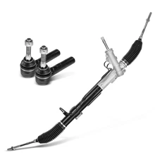 3 Pcs Rack and Pinion & Tie Rod End Kit for 2007-2017 Jeep Patriot