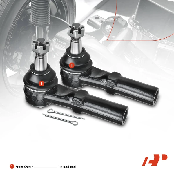 3 Pcs Rack and Pinion & Tie Rod End Kit for Dodge Ram 1500 2006-2008 RWD 8 Lug