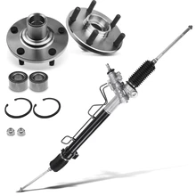 3 Pcs Rack and Pinion & Hub Bearing Kit for 1992-1999 Toyota Camry