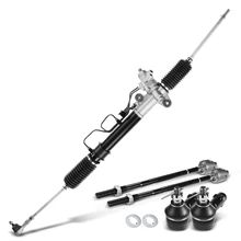5 Pcs Rack and Pinion & Tie Rod End Kit for 2001-2006 Hyundai Elantra
