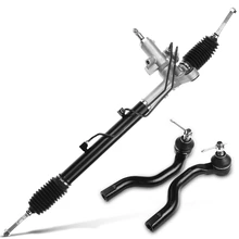 3 Pcs Rack and Pinion & Tie Rod End Kit for 2006-2010 Honda Civic
