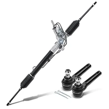 3 Pcs Rack and Pinion & Tie Rod End Kit for 2009-2013 Subaru Forester