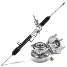3 Pcs Rack and Pinion & Hub Bearing Kit for 2009-2013 Subaru Forester