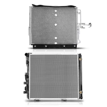 Radiator & AC Condenser Cooling Kit for 1994-1995 Mercedes-Benz E320