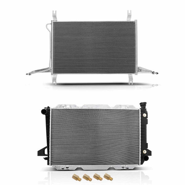 Radiator & AC Condenser Cooling Kit for 1994-1996 Ford F-250