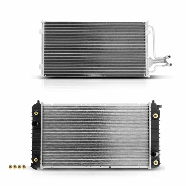 Radiator & AC Condenser Cooling Kit for 1995 Chevrolet Blazer