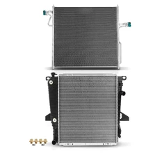 Radiator & AC Condenser Cooling Kit for 1997-2000 Ford Explorer