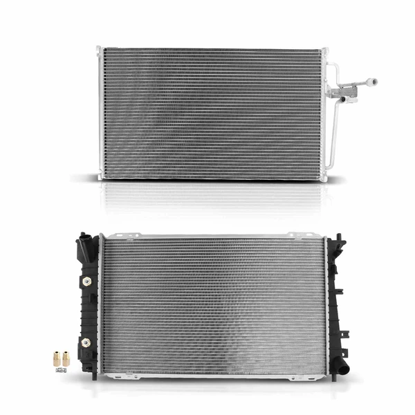Radiator & AC Condenser Cooling Kit for 1995-1997 Mercury Grand Marquis