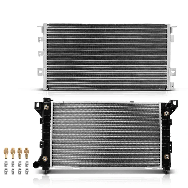 Radiator & AC Condenser Cooling Kit for 1996-2000 Dodge Caravan