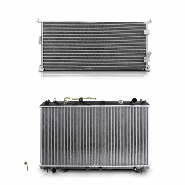 Radiator & AC Condenser Cooling Kit for Toyota Camry 1997-1998 Lexus ES300 3.0L