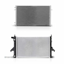 Radiator & AC Condenser Cooling Kit for 1994-2002 Saturn SC2