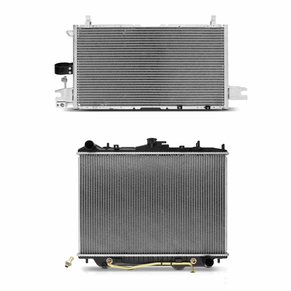 Radiator & AC Condenser Cooling Kit for 1998-2001 Honda Passport