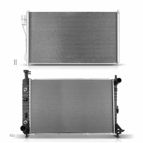Radiator & AC Condenser Cooling Kit for 1999-2004 Ford Mustang