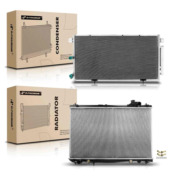 Radiator & AC Condenser Cooling Kit for 1999-2003 Lexus RX300