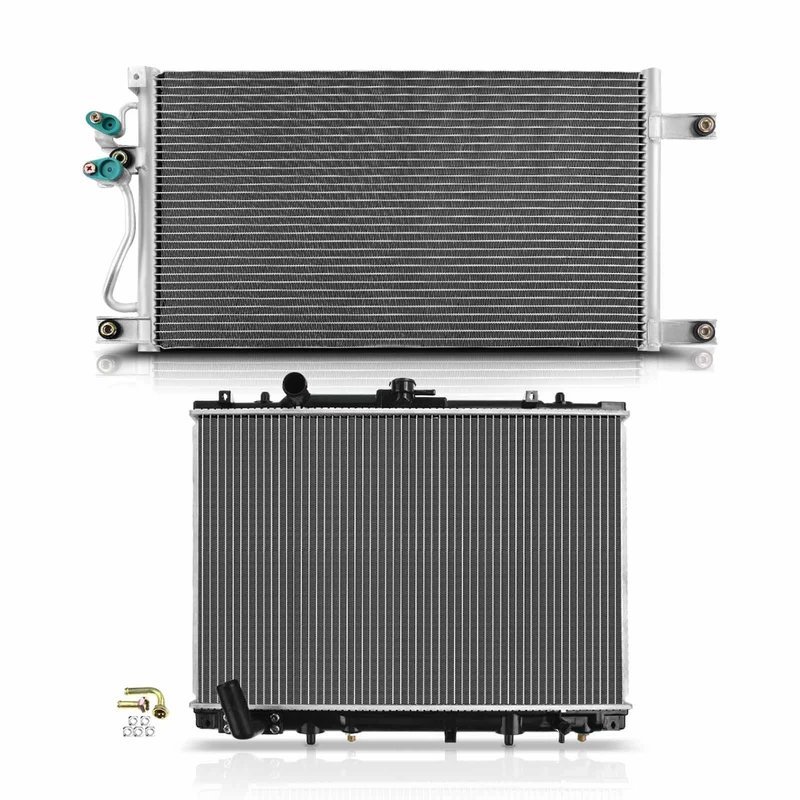 Radiator & AC Condenser Cooling Kit for Mitsubishi Montero Sport 1997-2003