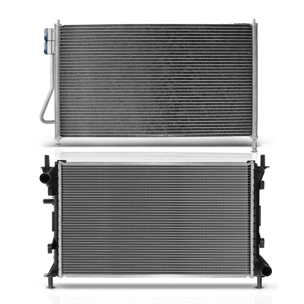 Radiator & AC Condenser Cooling Kit for 2005-2007 Ford Focus