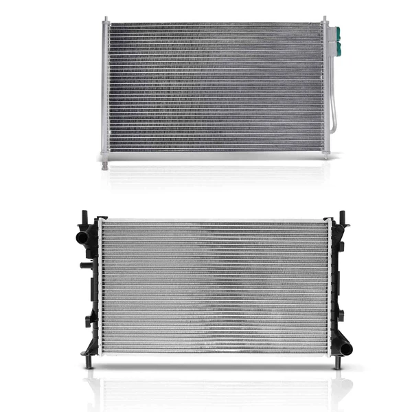 Radiator & AC Condenser Cooling Kit for Ford Focus 2000-2005