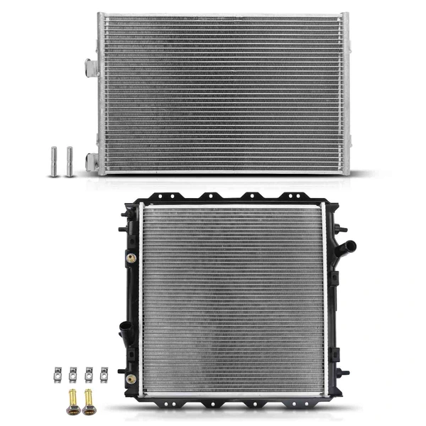 Radiator & AC Condenser Cooling Kit for Chrysler PT Cruiser 2001-2010 Automatic