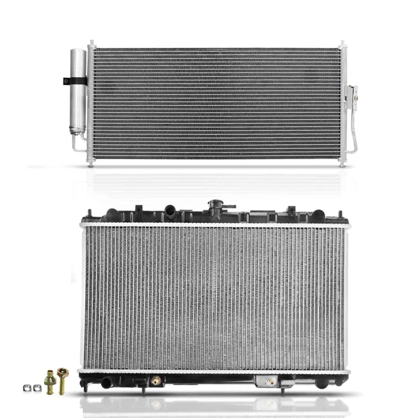 Radiator & AC Condenser Cooling Kit for 2002-2006 Nissan Sentra