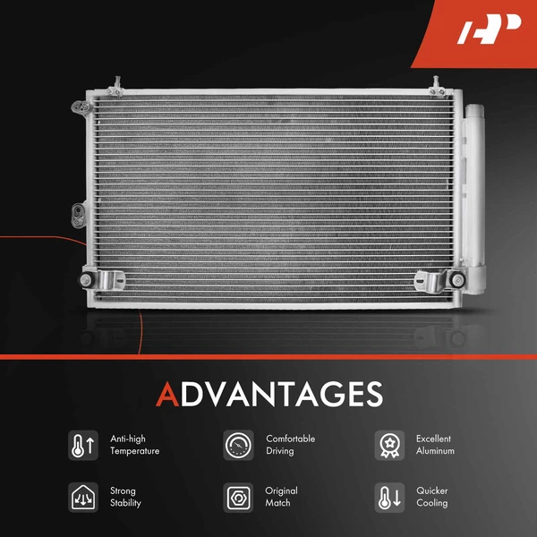 Radiator & AC Condenser Cooling Kit for Lexus IS300 2001-2005 L6 3.0L