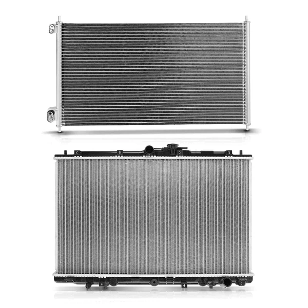 Radiator & AC Condenser Cooling Kit for Acura CL 2001-2003 TL 2002-2003 V6 3.2L