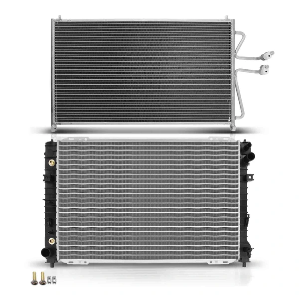 Radiator & AC Condenser Cooling Kit for Ford Escape 2001-2004 Mazda V6 3.0L