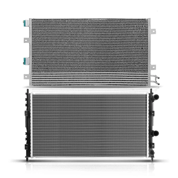 Radiator & AC Condenser Cooling Kit for Chrysler Sebring Dodge Stratus 2003-2004