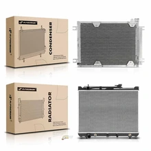Radiator & AC Condenser Cooling Kit for 2001 Suzuki Grand Vitara