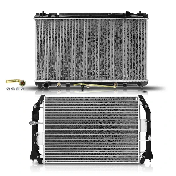 Radiator & AC Condenser Cooling Kit for Toyota Solara 2002-2003 3.0L Automatic