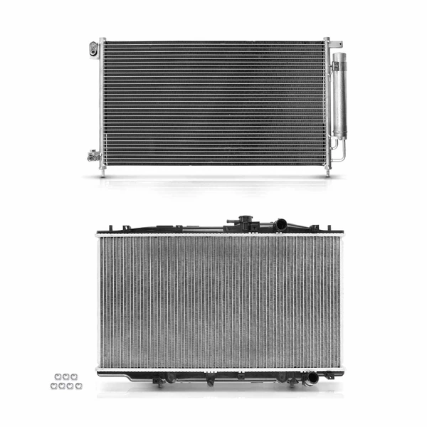Radiator & AC Condenser Cooling Kit for 2003-2007 Honda Accord