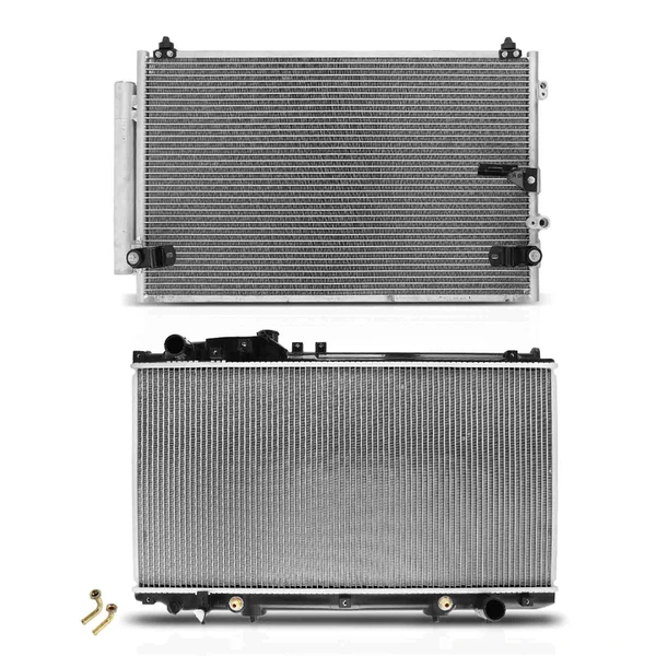 Radiator & AC Condenser Cooling Kit for 2002-2010 Lexus SC430