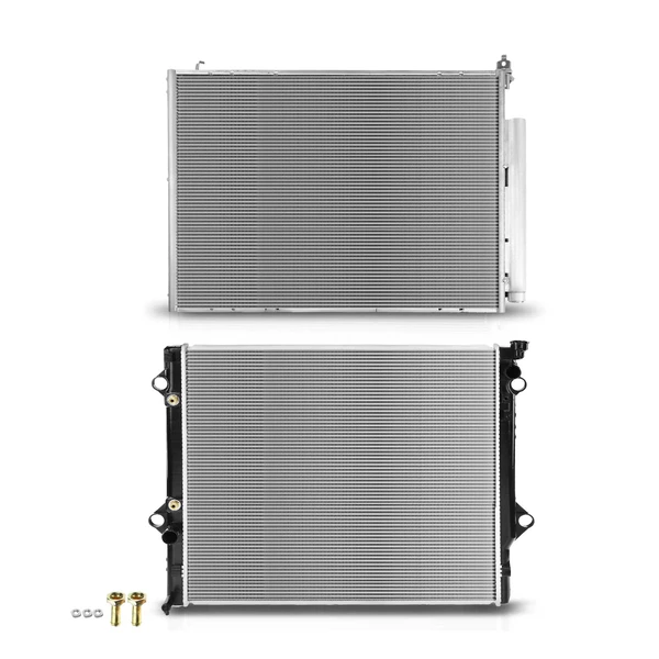 Radiator & AC Condenser Cooling Kit for 2007-2014 Toyota FJ Cruiser